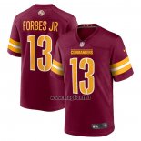 Maglia NFL Game Washington Commanders Emmanuel Forbes 2023 NFL Draft First Round Pick Rosso