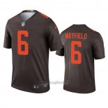 Maglia NFL Legend Cleveland Browns Baker Mayfield Alternato 2020 Marrone