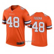Maglia NFL Legend Denver Broncos Derrek Tuszka Arancione Color Rush