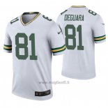 Maglia NFL Legend Green Bay Packers 81 Josiah Deguara 2020 Bianco Color Rush