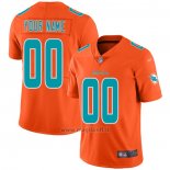 Maglia NFL Legend Miami Dolphins Personalizzate Arancione