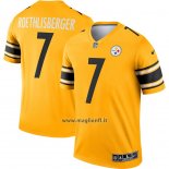 Maglia NFL Legend Pittsburgh Steelers Ben Roethlisberger Inverted Or
