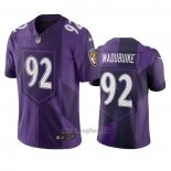Maglia NFL Limited Baltimore Ravens Justin Madubuike Ciudad Edition Viola