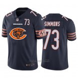 Maglia NFL Limited Chicago Bears Simmons Big Logo Number Blu