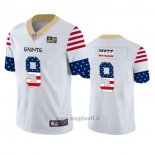 Maglia NFL Limited New Orleans Saints Drew Brees Independence Day Bianco