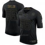 Maglia NFL Limited New York Giants Taylor 2020 Salute To Service Nero