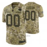 Maglia NFL Limited New York Jets Personalizzate Salute To Service Verde