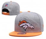 Cappellino Denver Broncos Grigio Arancione Bianco
