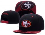 Cappellino San Francisco 49ers Nero Oscuro Rosso
