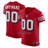 Maglia NFL Elite San Francisco 49ers Personalizzate Alternato Vapor Untouchable Rosso