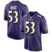 Maglia NFL Game Baltimore Ravens Jihad Ward Viola
