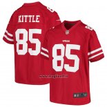 Maglia NFL Game Bambino San Francisco 49ers George Kittle Rosso