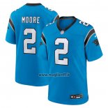 Maglia NFL Game Carolina Panthers D.j. Moore Alternato Blu
