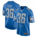 Maglia NFL Game Detroit Lions Chase Lucas Blu
