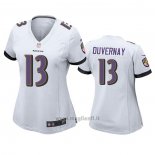 Maglia NFL Game Donna Baltimore Ravens Devin Duvernay Bianco