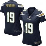 Maglia NFL Game Donna Los Angeles Chargers Alworth Nero