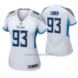 Maglia NFL Game Donna Tennessee Titans Dee Liner Bianco