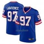 Maglia NFL Game New York Giants Dexter Lawrence Classic Blu