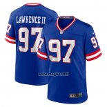 Maglia NFL Game New York Giants Dexter Lawrence Ii Classic Blu