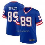 Maglia NFL Game New York Giants Kadarius Toney Classic Blu