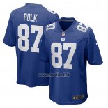 Maglia NFL Game New York Giants Makai Polk Home Blu