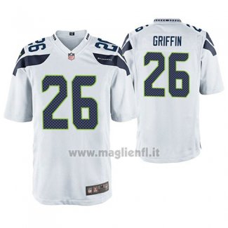 Maglia NFL Game Seattle Seahawks Shaquill Griffin Bianco