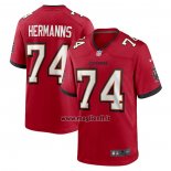 Maglia NFL Game Tampa Bay Buccaneers Grant Hermanns Home Rosso