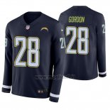 Maglia NFL Therma Manica Lunga Los Angeles Chargers Melvin Gordon Blu
