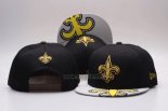 Cappellino New Orleans Saints Snapbacks Nero