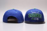 Cappellino Seattle Seahawks Snapbacks Blu
