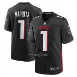 Maglia NFL Game Atlanta Falcons Marcus Mariota Nero