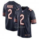 Maglia NFL Game Chicago Bears D.j. Moore Blu