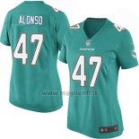 Maglia NFL Game Donna Miami Dolphins Alonso Verde