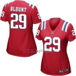 Maglia NFL Game Donna New England Patriots Blount Rosso