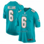Maglia NFL Game Miami Dolphins Trill Williams 6 Verde