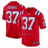Maglia NFL Game New England Patriots Damien Harris Rosso