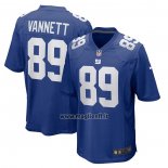 Maglia NFL Game New York Giants Nick Vannett Home Blu