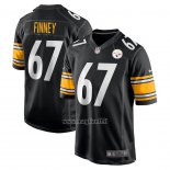 Maglia NFL Game Pittsburgh Steelers B J Finney Nero