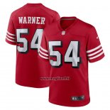 Maglia NFL Game San Francisco 49ers Fred Warner Alternato Rosso