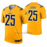 Maglia NFL Legend Los Angeles Chargers 25 Melvin Gordon Inverted Or