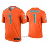 Maglia NFL Legend Miami Dolphins Tua Tagovailoa Inverted Arancione