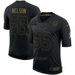 Maglia NFL Limited Indianapolis Colts Nelson 2020 Salute To Service Nero