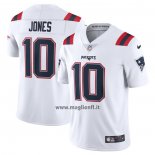 Maglia NFL Limited New England Patriots Mac Jones Vapor Untouchable Bianco
