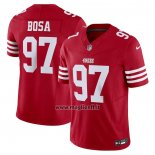 Maglia NFL Limited San Francisco 49ers Nick Bosa 97 Vapor F.u.s.e. Rosso