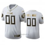 Maglia NFL Limited Tennessee Titans Personalizzate Golden Edition Bianco
