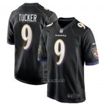 Maglia NFL Game Baltimore Ravens Justin Tucker Nero