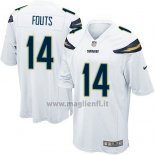 Maglia NFL Game Bambino Los Angeles Chargers Fouts Bianco