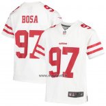 Maglia NFL Game Bambino San Francisco 49ers Nick Bosa Bianco