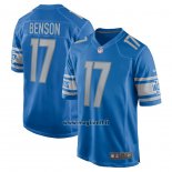 Maglia NFL Game Detroit Lions Trinity Benson Blu
