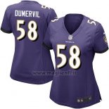 Maglia NFL Game Donna Baltimore Ravens Dumervil Viola